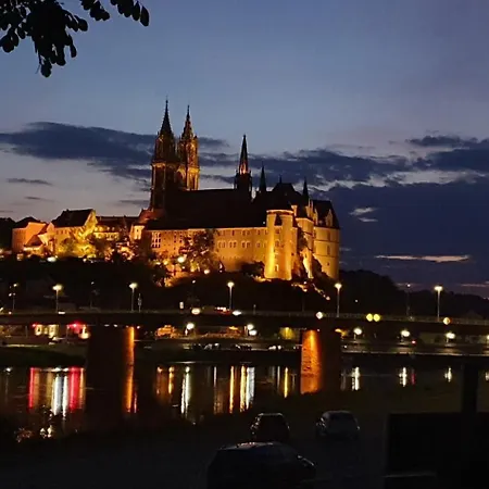 Cosel-Apartment-Meissen Altstadt Radfahrer Balkon Wlan 아파트 Meißen