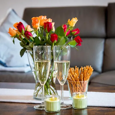 Cosel Altstadt Radfahrer Balkon Wlan Lägenhet *