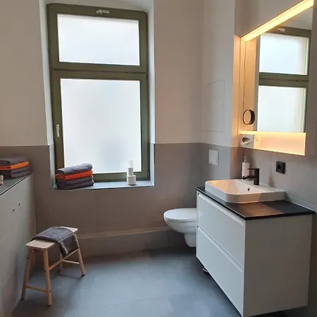 Cosel Altstadt Radfahrer Balkon Apartment