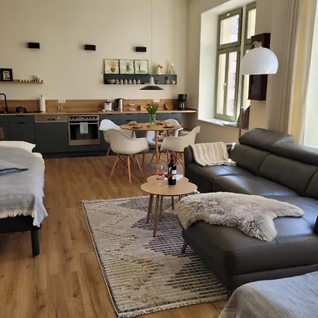 Appartement Cosel Altstadt Radfahrer Balkon Wlan Meißen