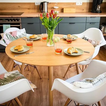 Appartement Cosel Altstadt Radfahrer Balkon Wlan *