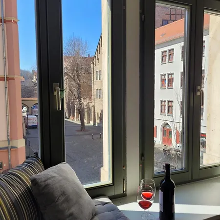 Apartment Cosel Altstadt Radfahrer Balkon