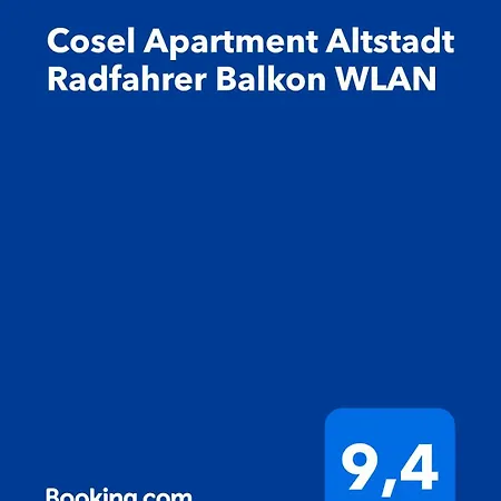 Cosel-Apartment-Meissen Altstadt Radfahrer Balkon Wlan 아파트 Meißen