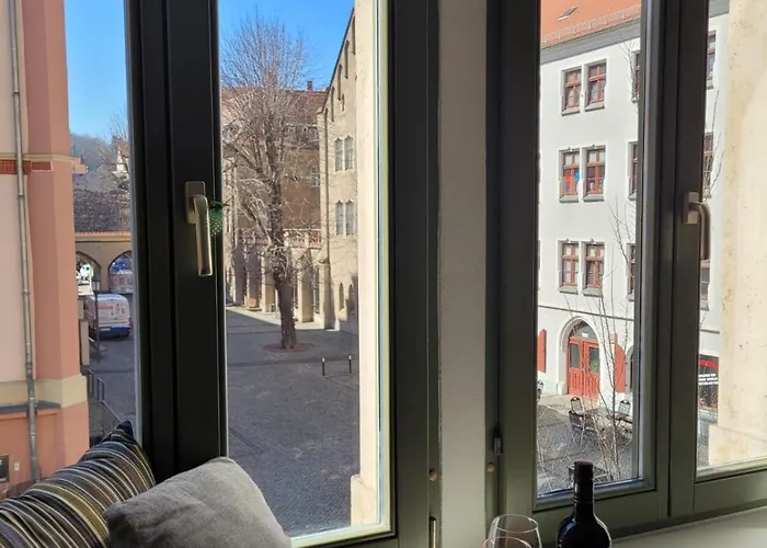 아파트 Cosel-Apartment-Meissen Altstadt Radfahrer Balkon Wlan